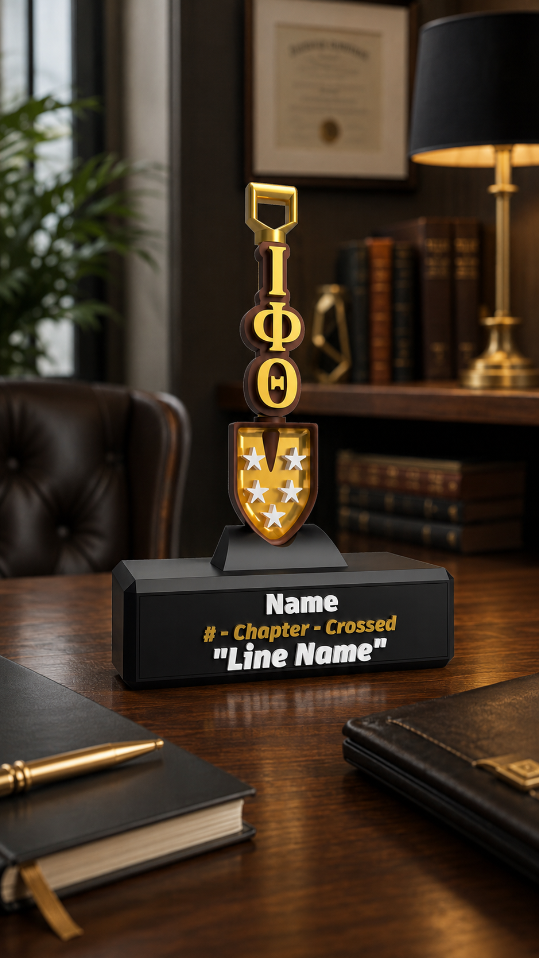 Iota Phi Theta — 3D Statue