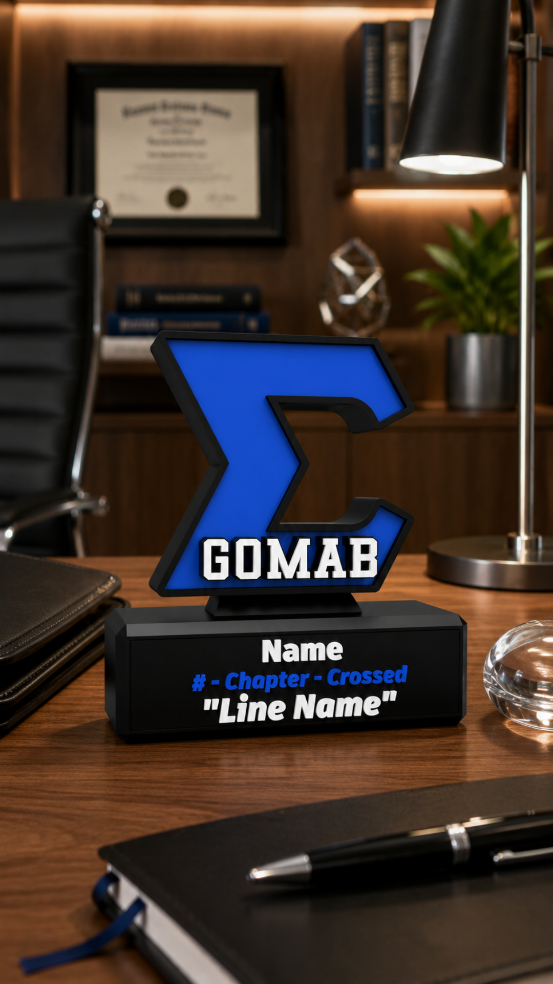 Phi Beta Sigma — 3D Statue