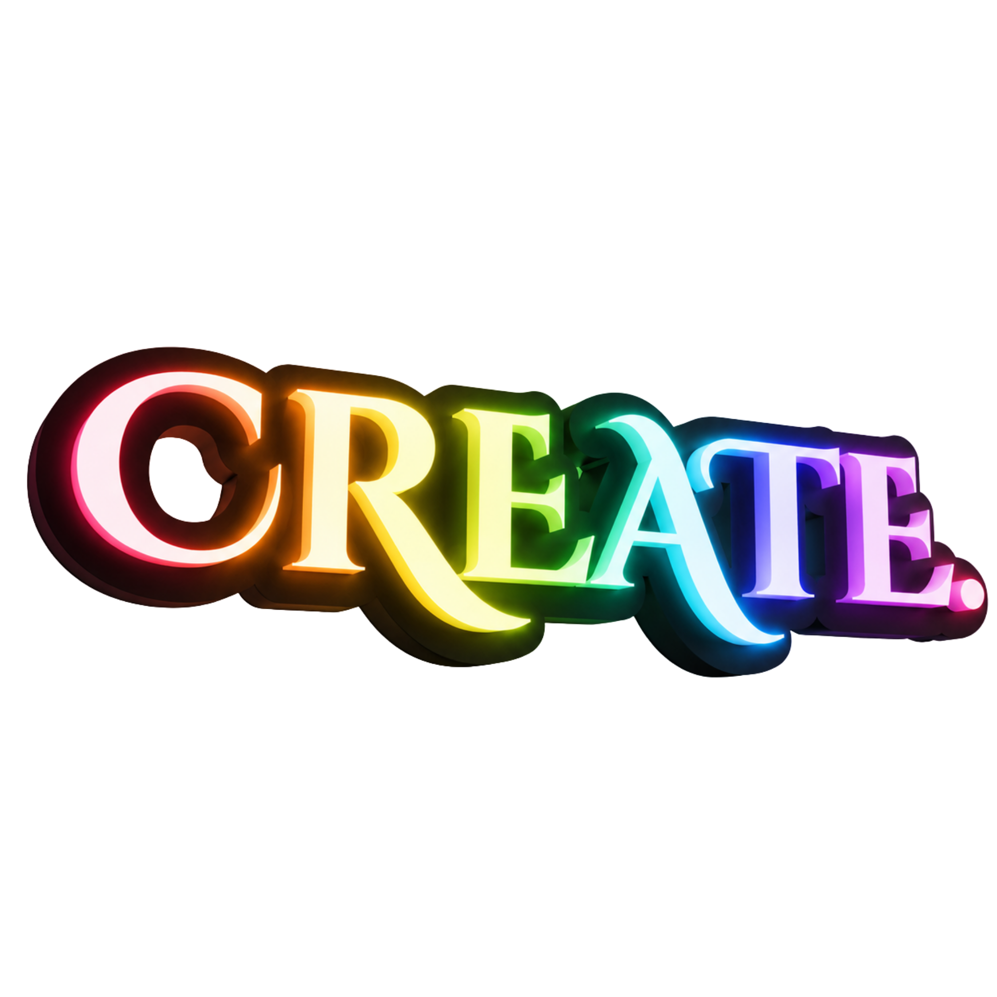 CREATE Illuminated Studio Sign