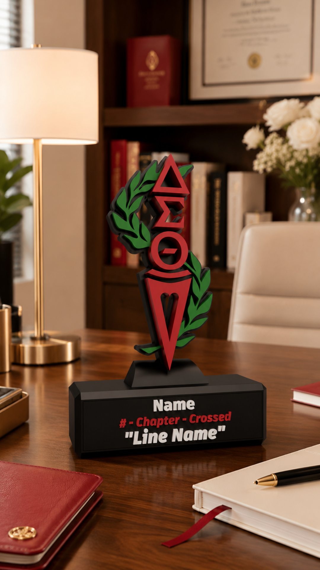 Delta Sigma Theta — 3D Statue