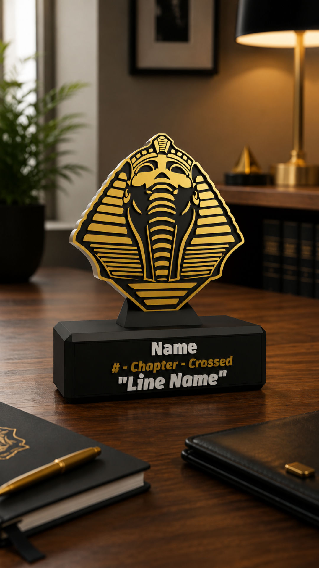 Alpha Phi Alpha® Exclusive Tribute Statue – Custom Fraternity Collectible