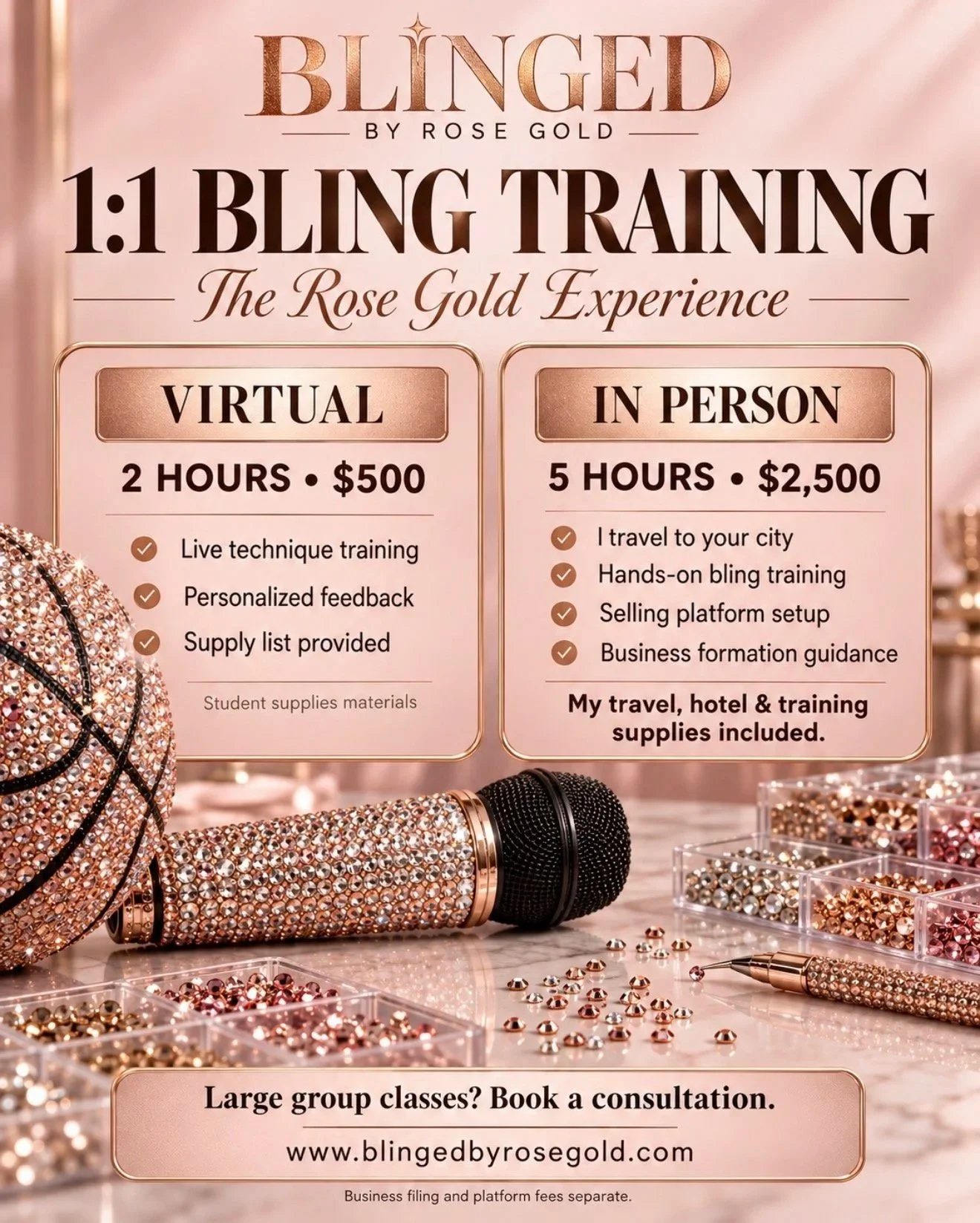 1:1 Bling Training with Renee