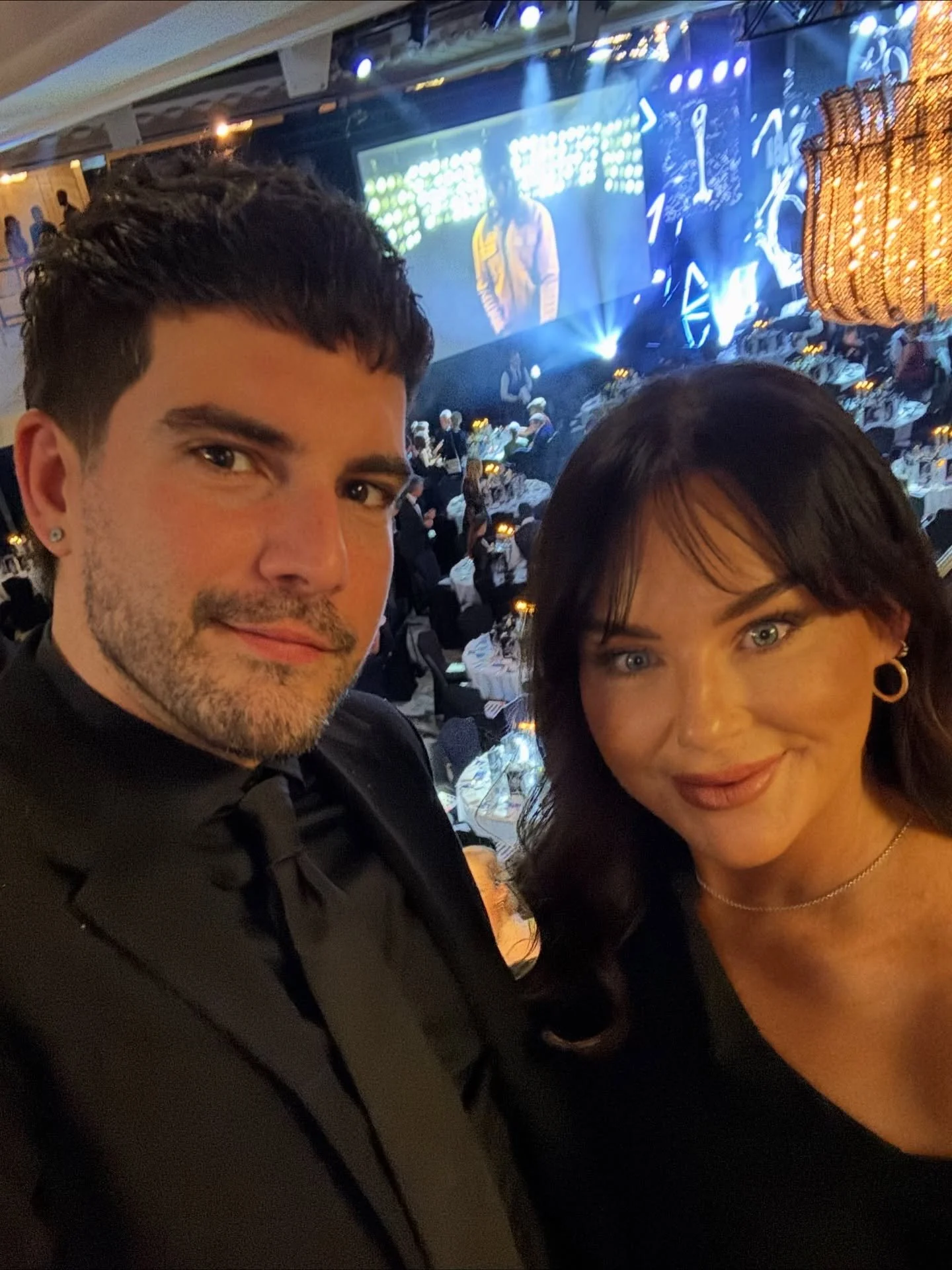 Great evening at the BHA&rsquo;s with this babe @erinsophiecasson_mccabe 🖤 Beth Ditto performing too! 🙌 Congrats to all finalists and winners, inspiring as always!