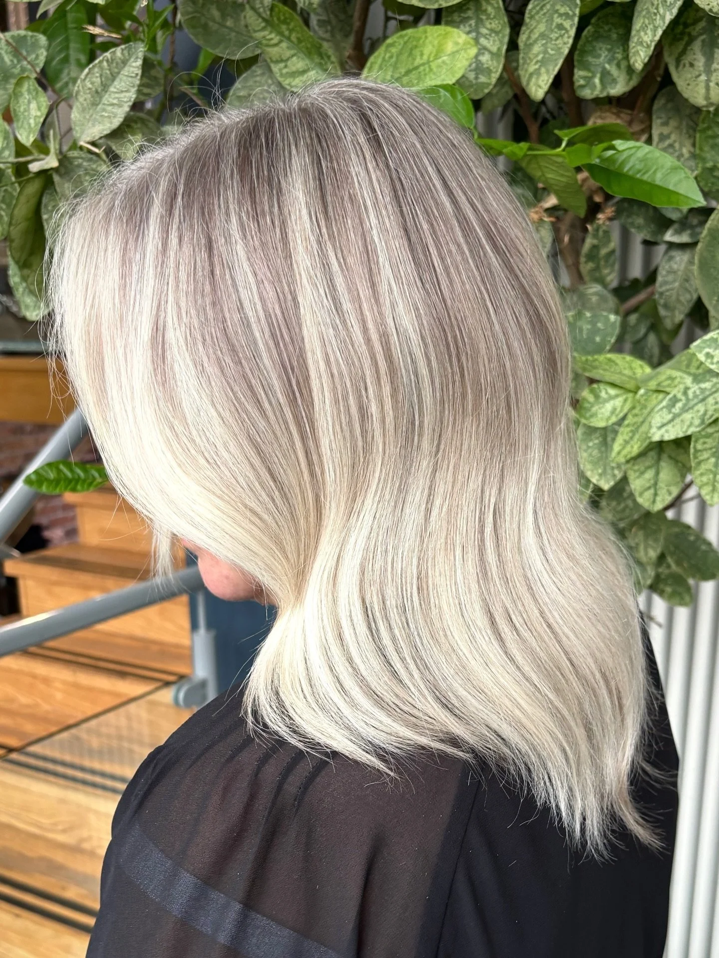 Embracing natural grey ✨

By adding soft grey-toned highlights, we can brighten the hair, blend beautifully with your natural silver, and create dimension that keeps your colour looking fresh and intentional. The best part? It grows out softly, meani