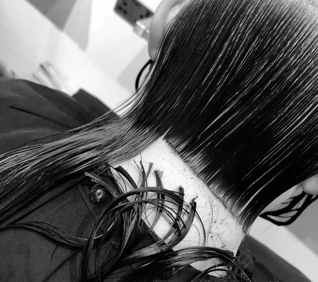 Hair cut with Ben in salon