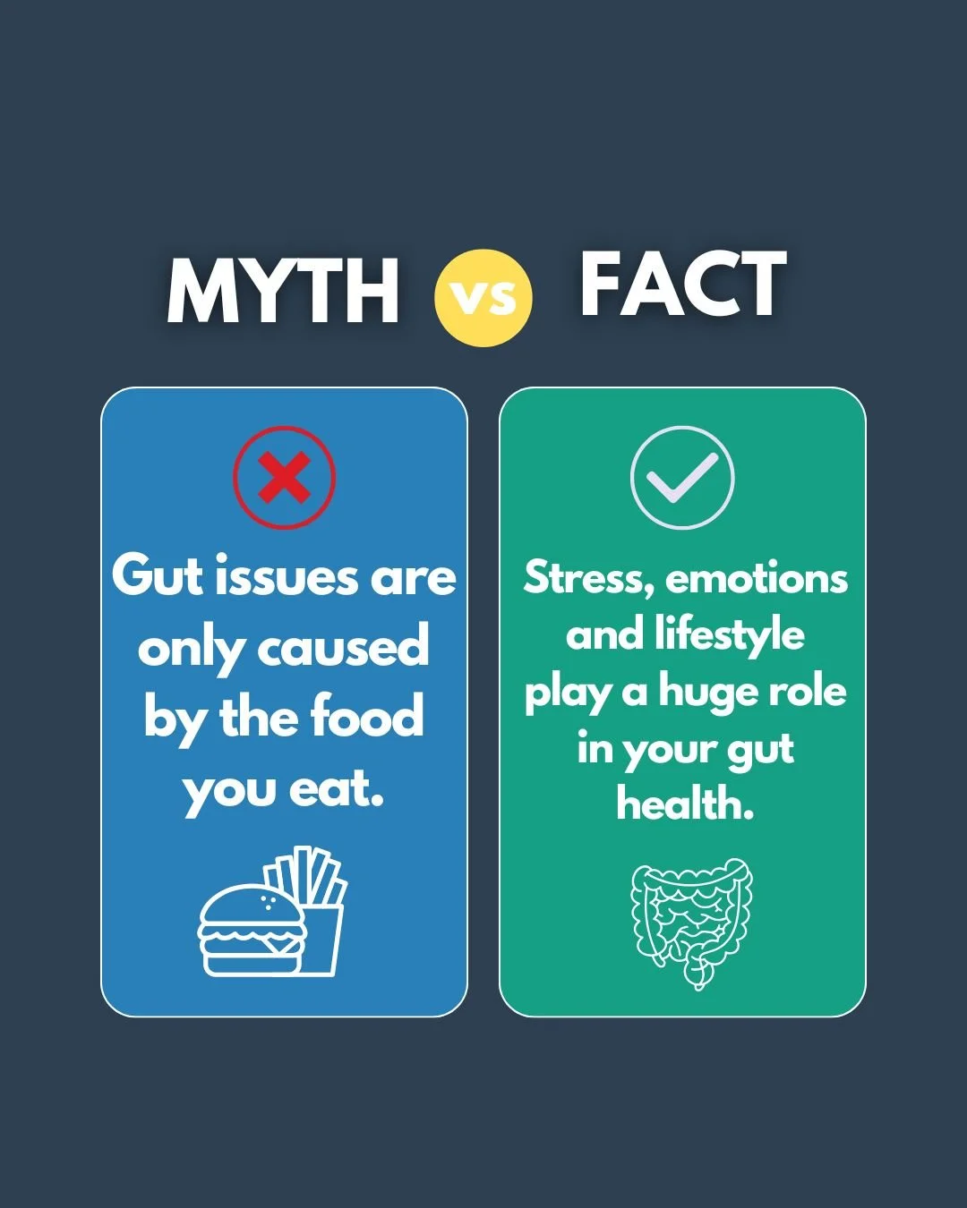 If you've been hyper-focusing on cutting out foods to fix your gut, you might be missing the biggest piece of the puzzle.

Food is only one part of the story. The mind-gut connection is incredibly powerful. Chronic stress, lack of sleep, and suppress