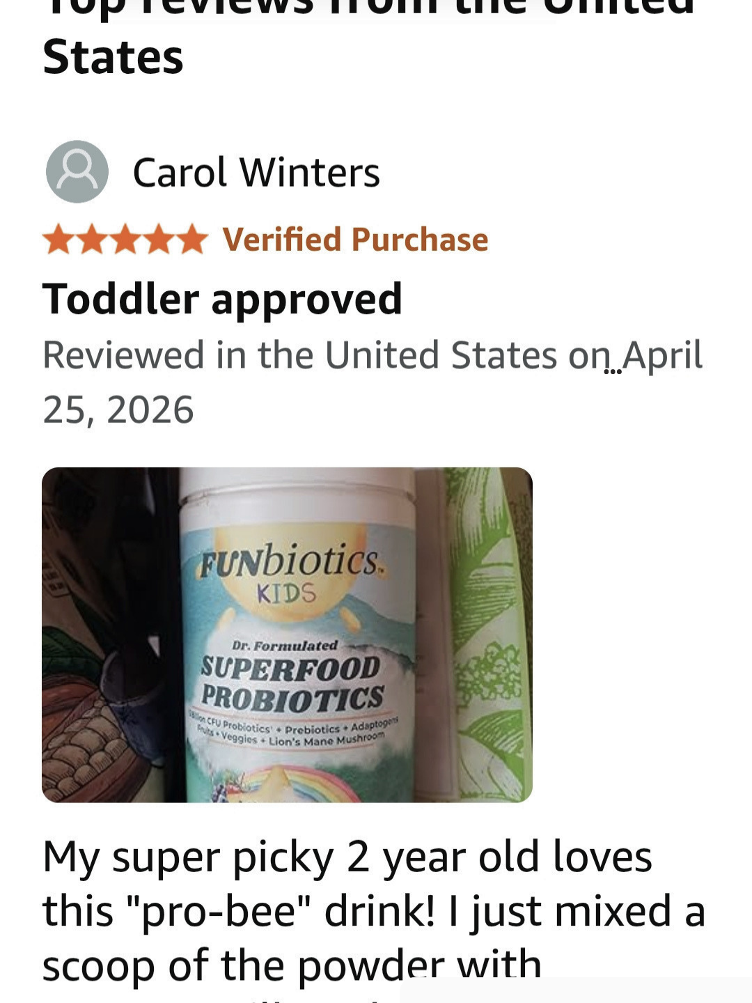 kids probiotic sugar free doctor formulated reveiw