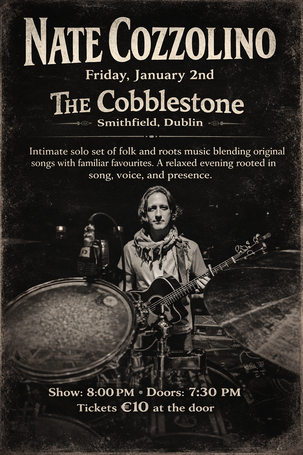 An evening with Nate Cozzolino and the Lost Arts