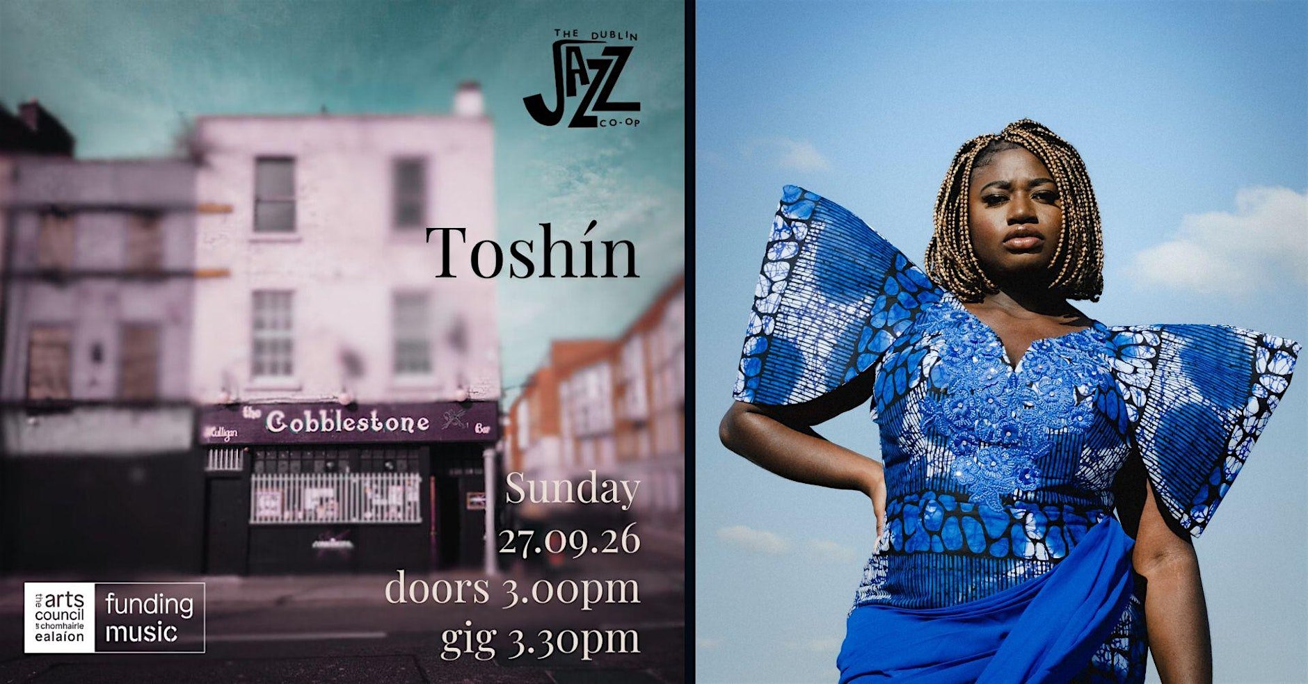 The Dublin Jazz Co-op Presents: Toshín 
