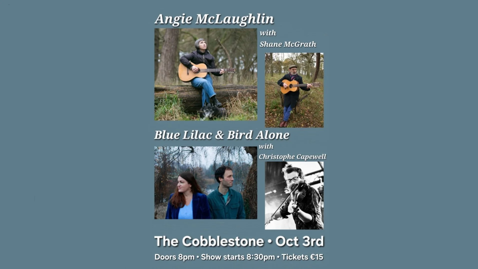 Angie McLaughlin and Blue Lilac 