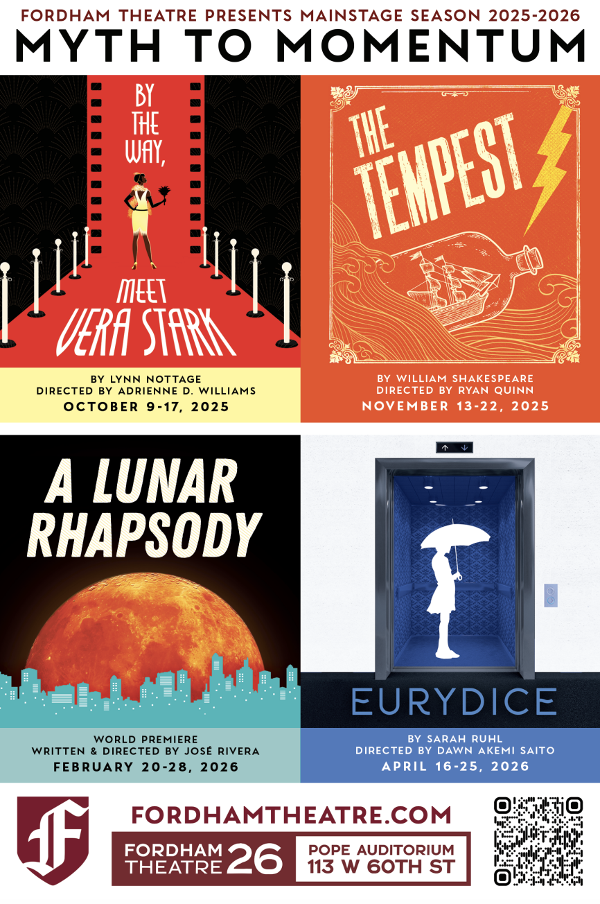 Fordham Theatre Announces 2025-26 Mainstage Season