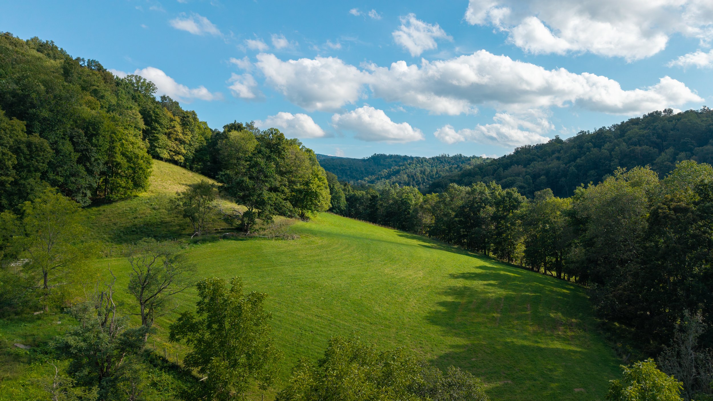  MLS listing photo of pasture field near Morgantown, WV.  