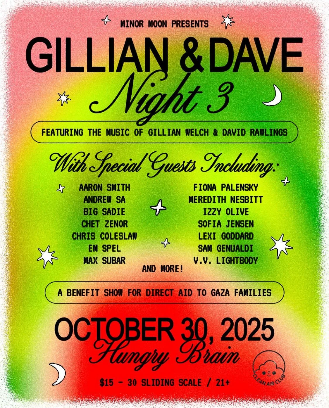 Gillian &amp; Dave Night 3 : Tribute Show