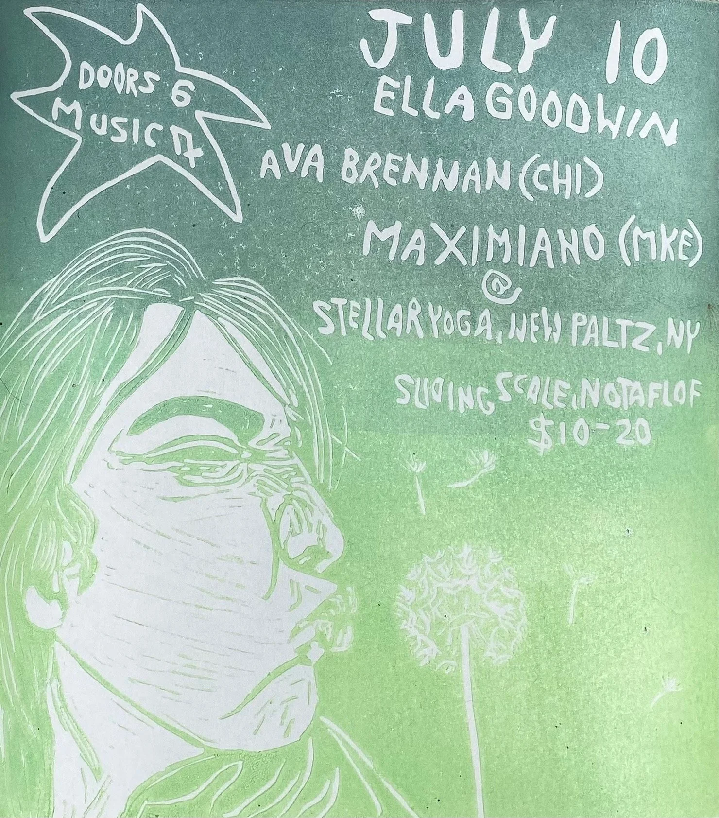 Stellar Yoga, New Paltz : Ella Goodwin, Maximiano, Ava Brennan