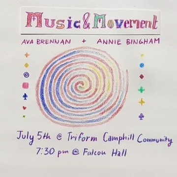 Triform Camphill Community Music and Movement with Annie Bingham &amp; Ava Brennan