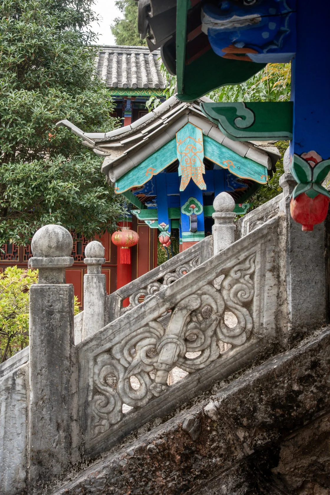 Longshen Temple. Jade Spring Park, Lijiang
