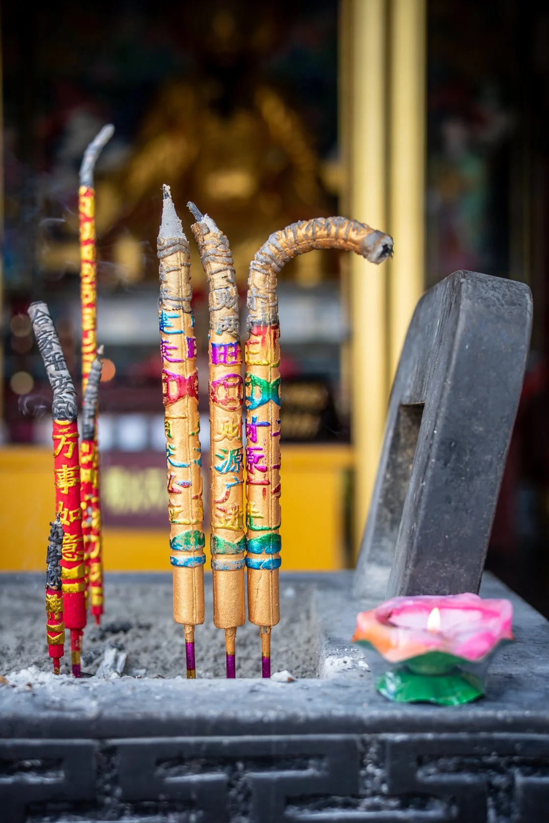 Burning Incense, Kunming China