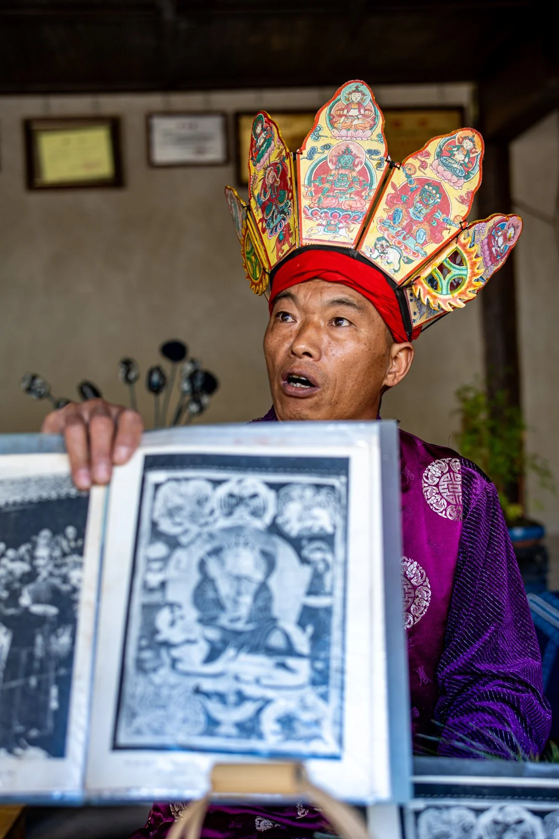Dongba Shaman. Lijiang