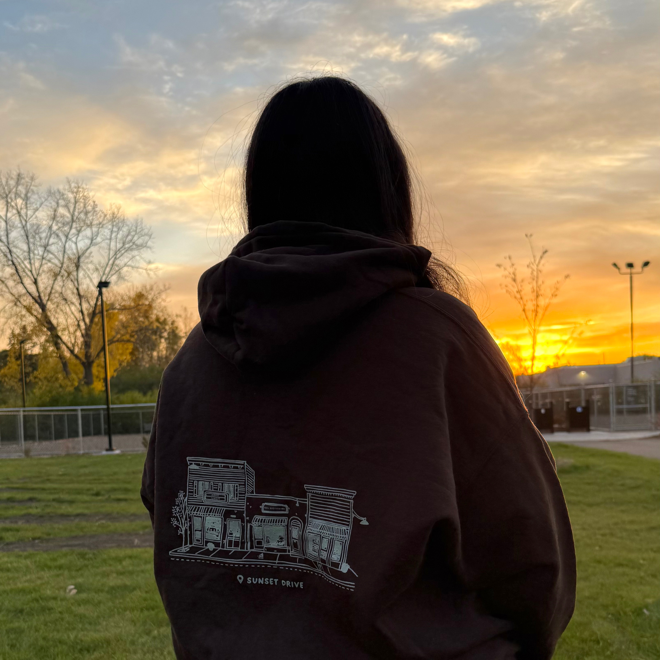 Sunset drive hoodie
