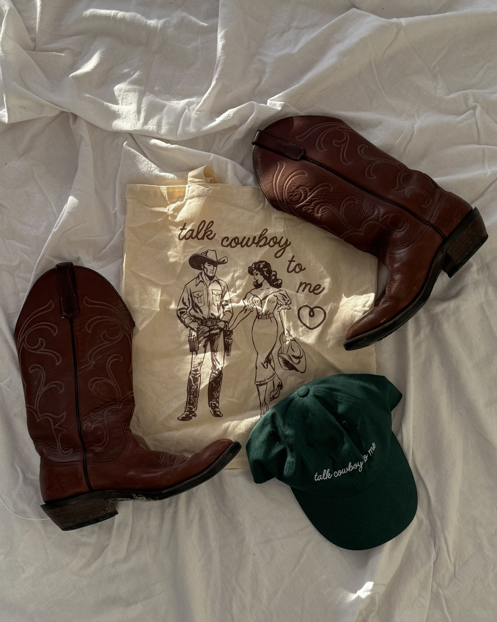 talk cowboy to me tote