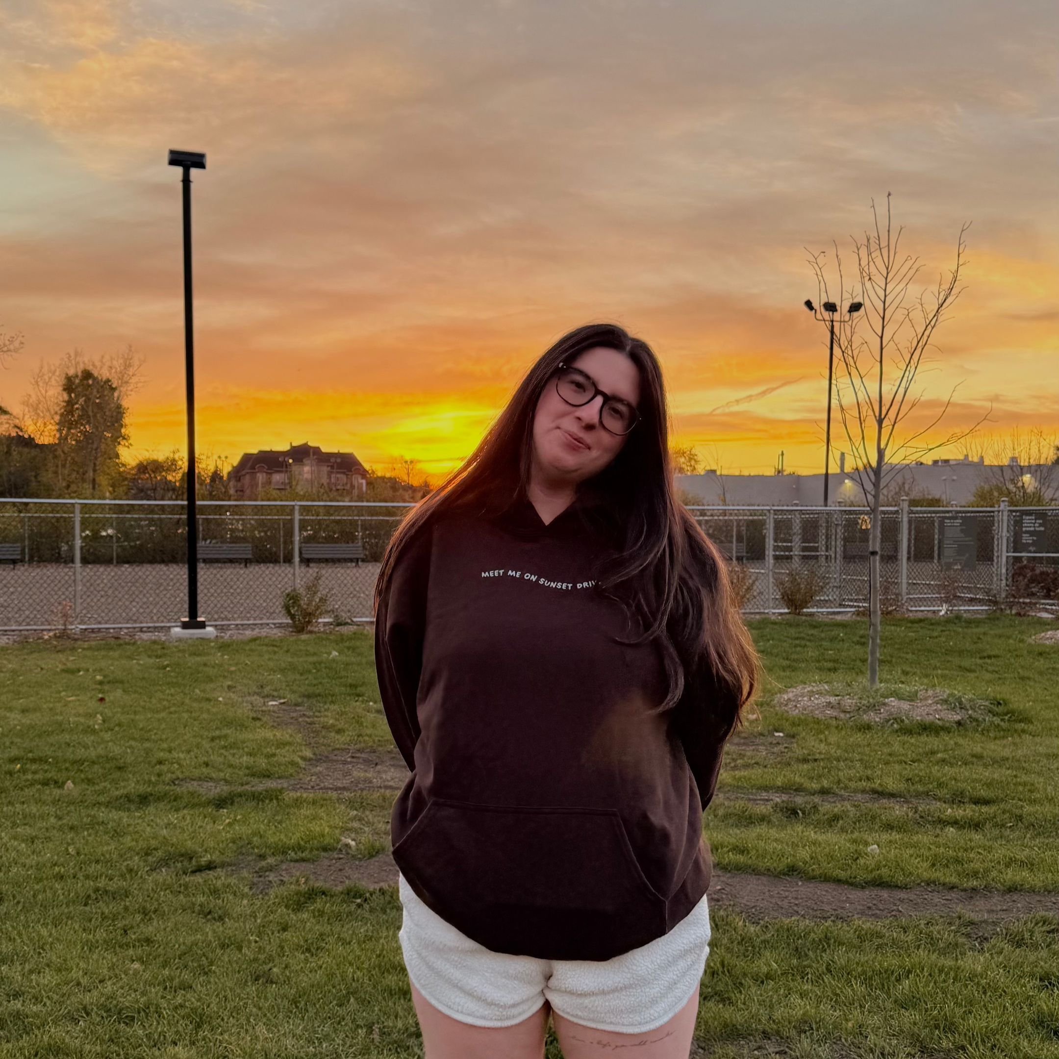 Sunset drive hoodie