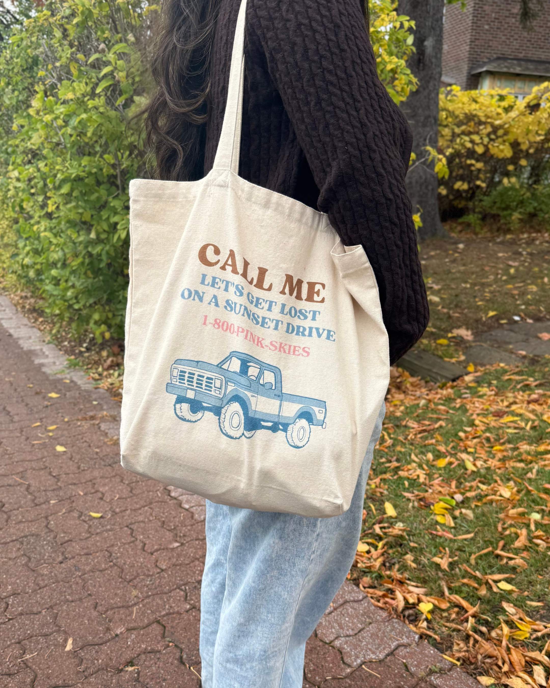 1-800-Pink Skies Tote