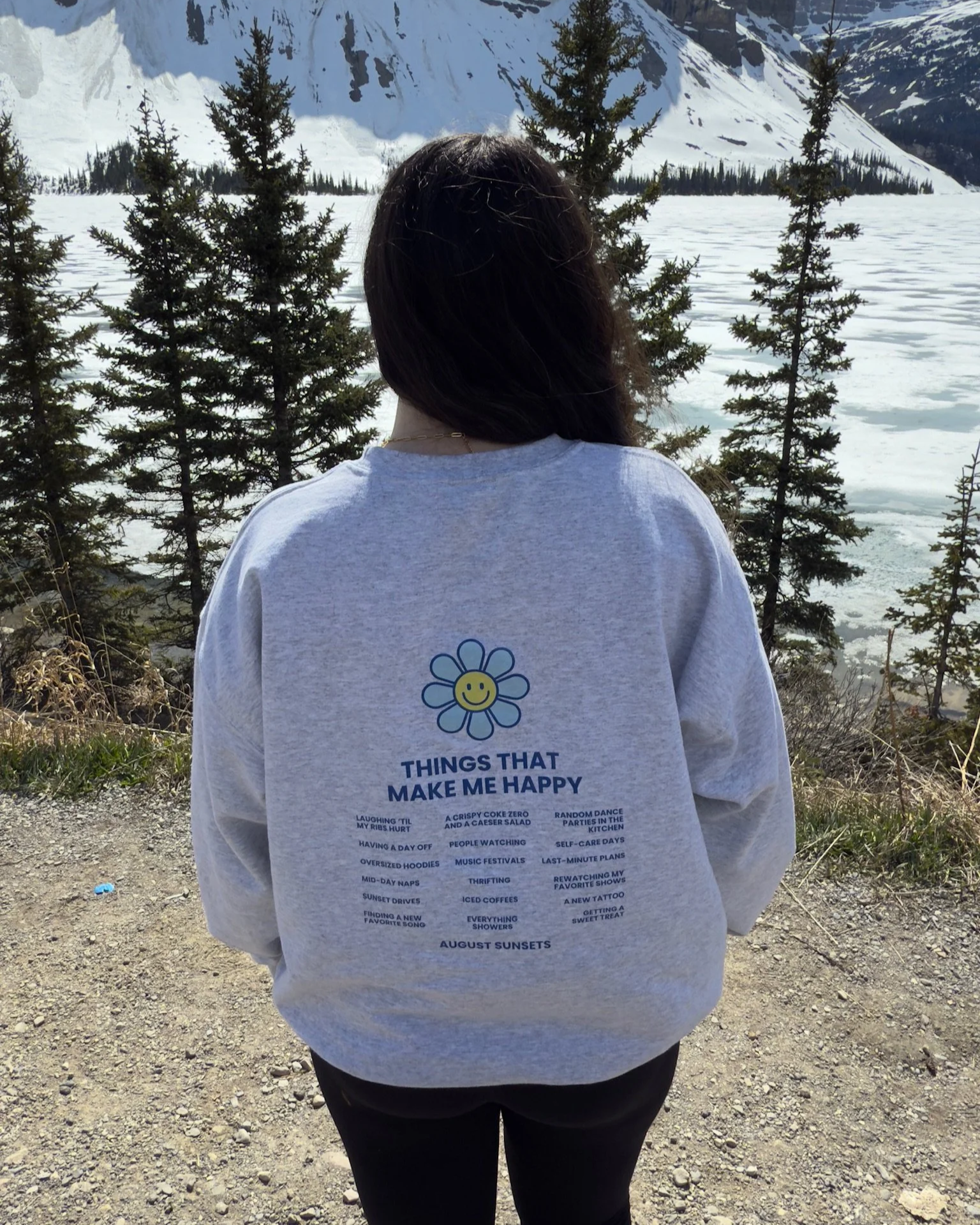 Happy things crewneck