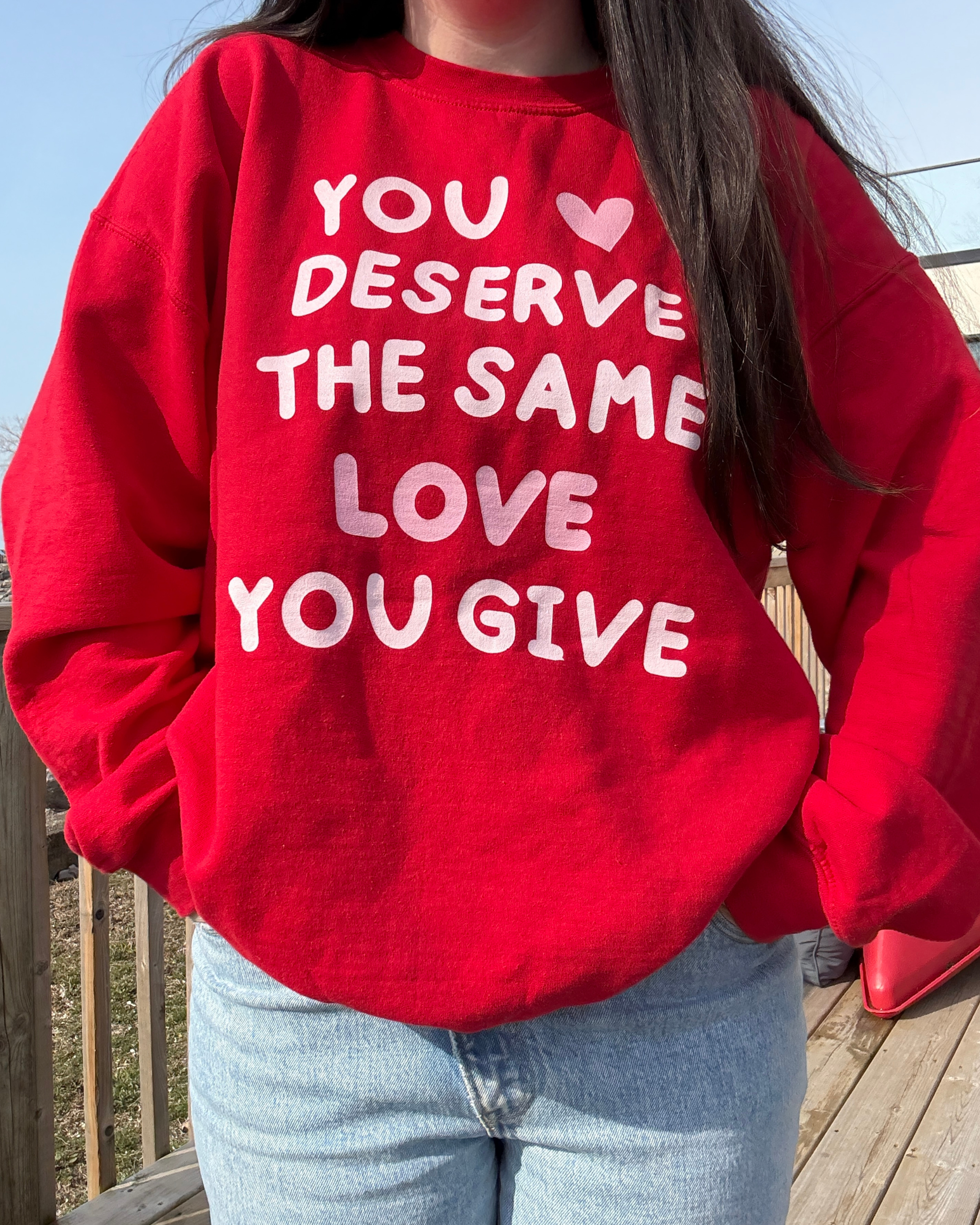 the love you deserve crew