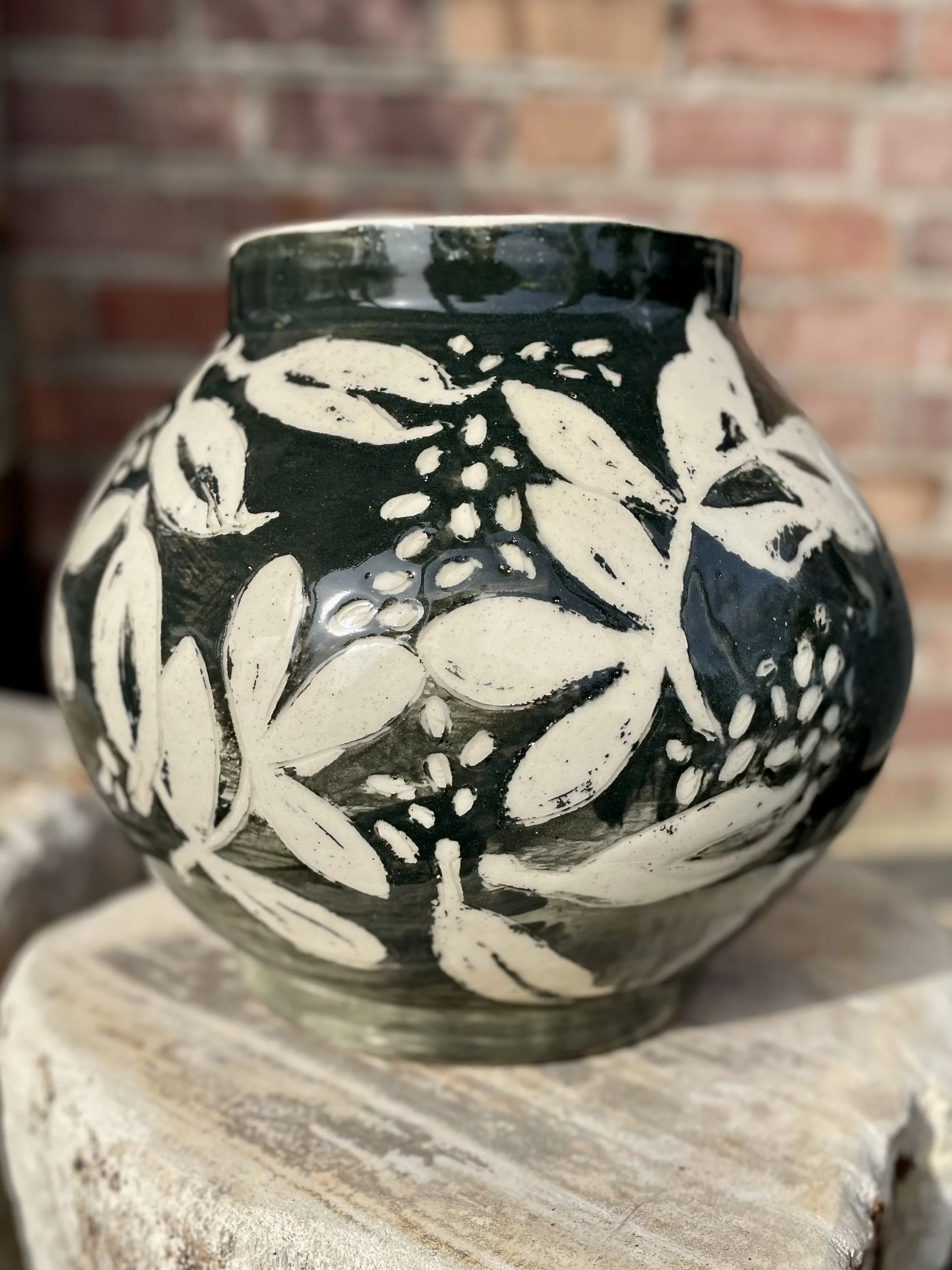Winter Garden: Baptisia Sgraffito