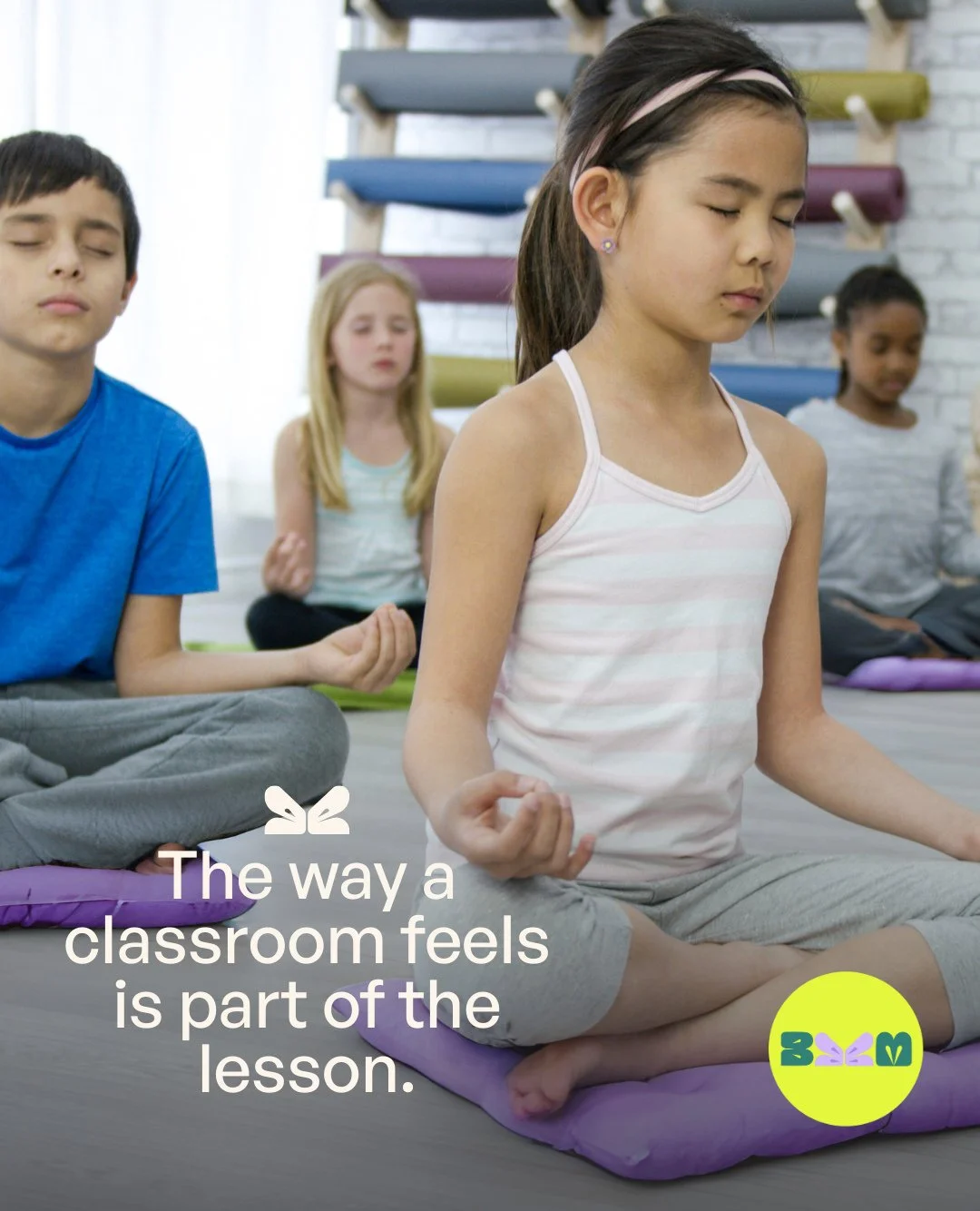 The room a child sits in all day is teaching them something &mdash; whether we intend it to or not.⁠
⁠
A space that feels chaotic teaches the nervous system to stay on high alert. A space that feels calm, soft, and safe? It teaches regulation. Belong