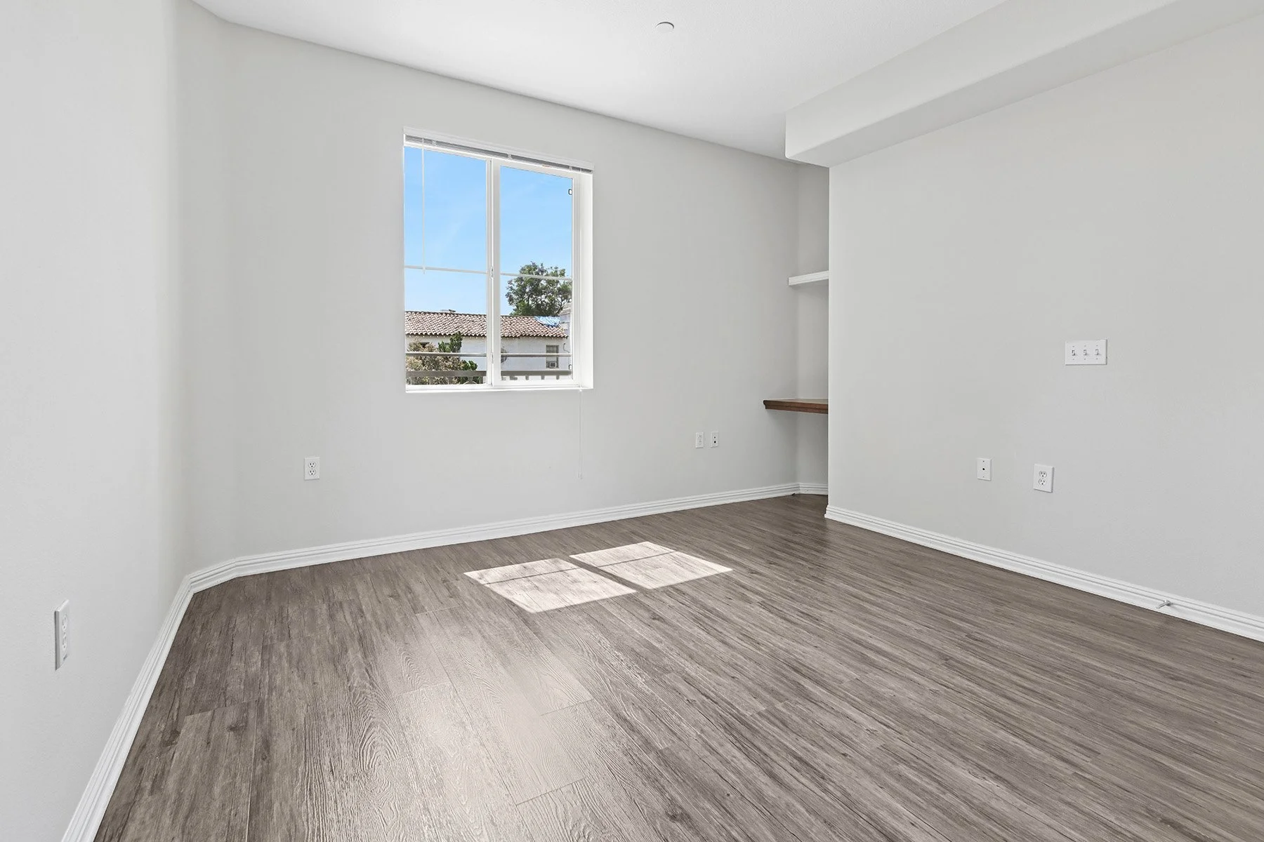 Bedroom in 2x2 Unit