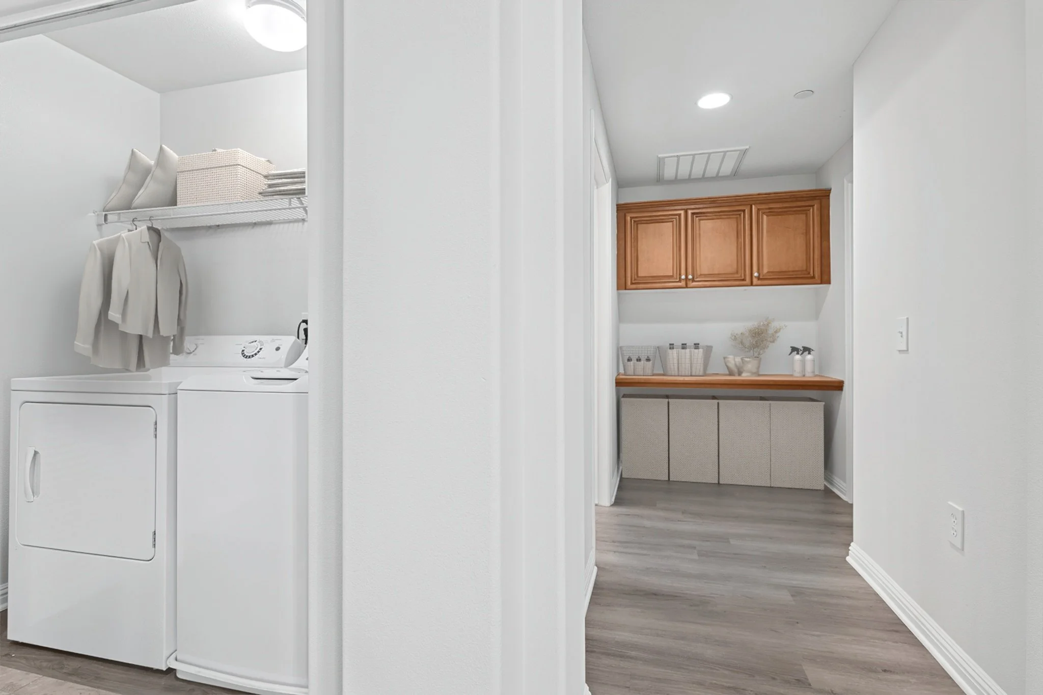 Laundry Room in 3x2 Unit