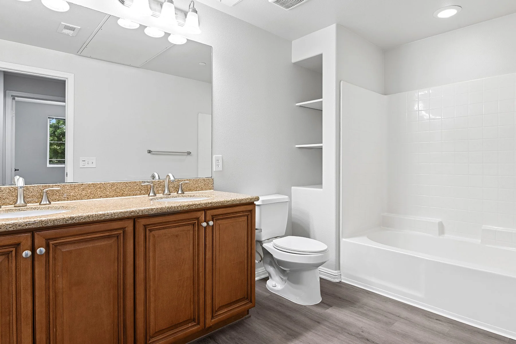 Primary Bathroom in 3x2 Unit