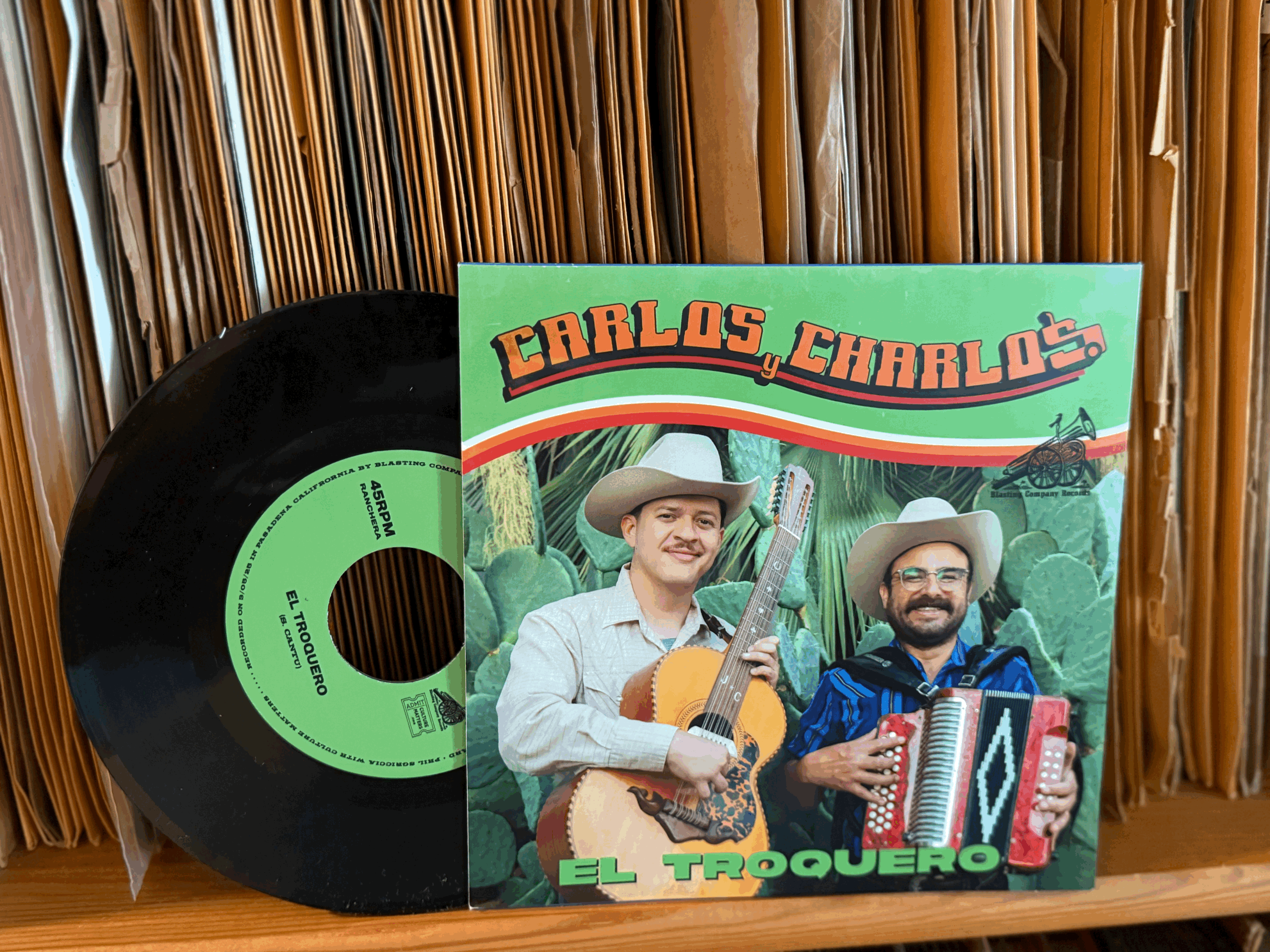 El Troquero/La Carcel De Cananea 7” Vinyl Record