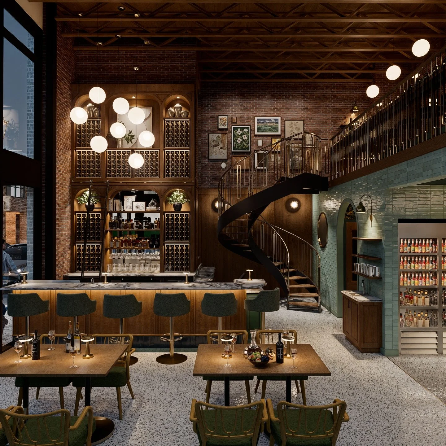 We&rsquo;re excited to share a first look at Frenchy&rsquo;s La Cave - the newest chapter and second location for our friends at @frenchysclt, coming to the heart of downtown Davidson in 2026.

This space was designed as a warm, intimate extension of