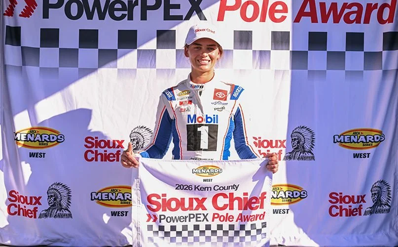 JADE AVEDISIAN CAPTURES POLE AT OIL WORKERS 150, FINISHES EIGHTH AT KERN RACEWAY