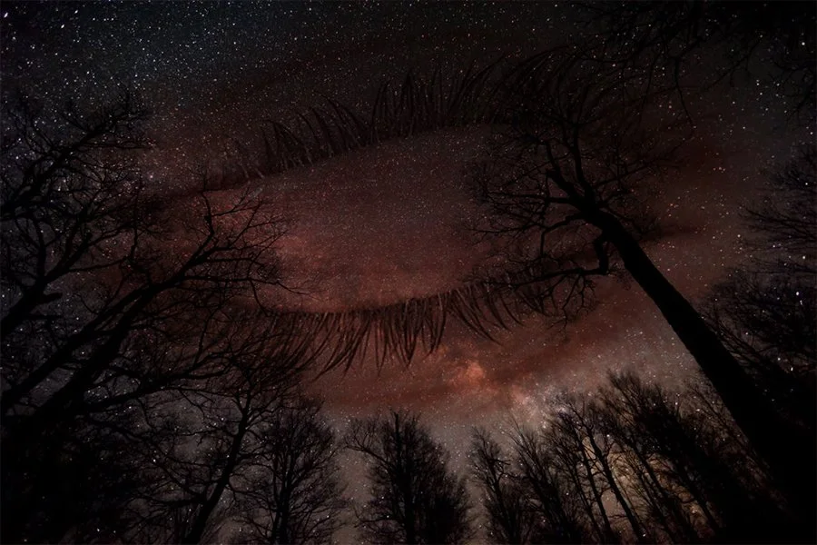 When the Cosmos Meets itself
