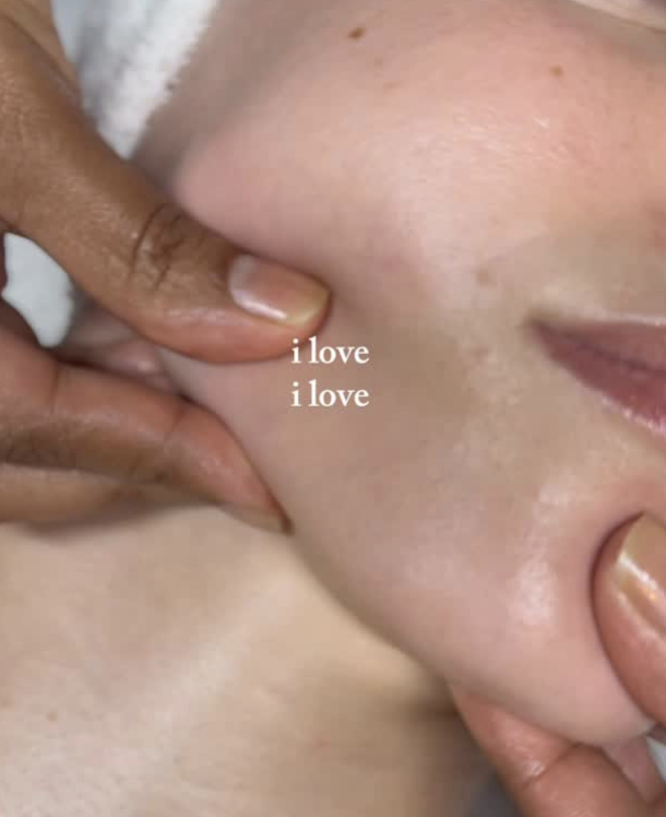 i love organic products and intentional facials