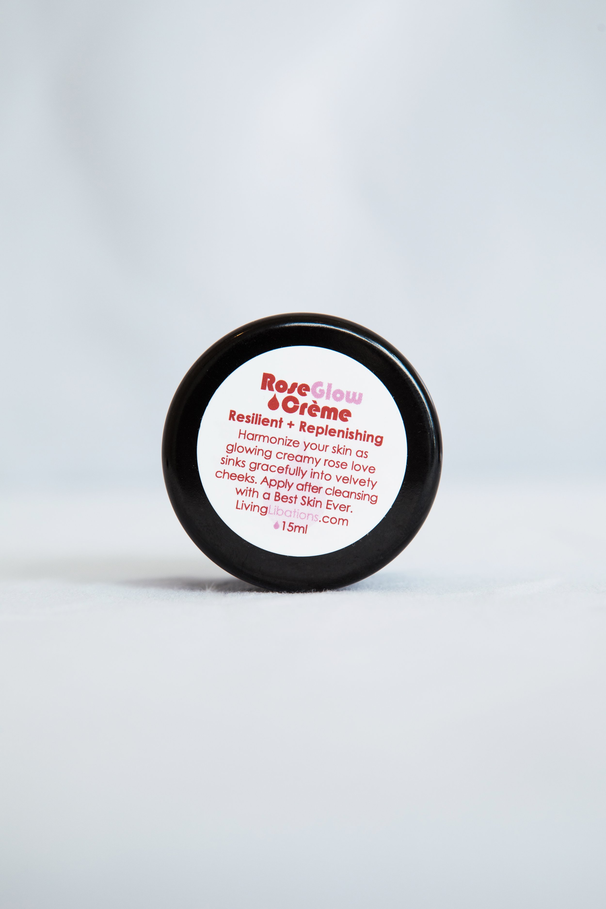living libations | rose glow créme