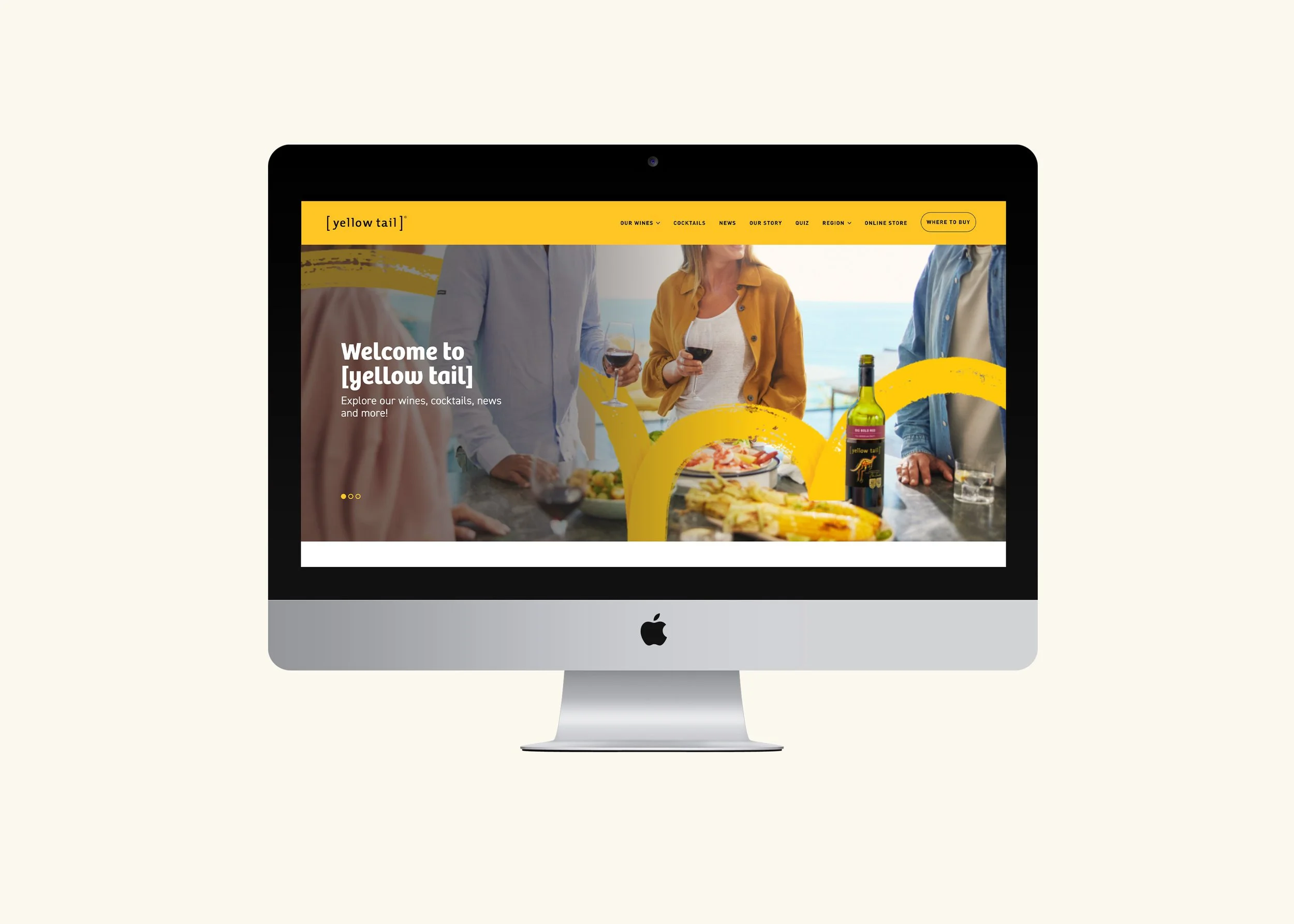 [yellow tail] website
