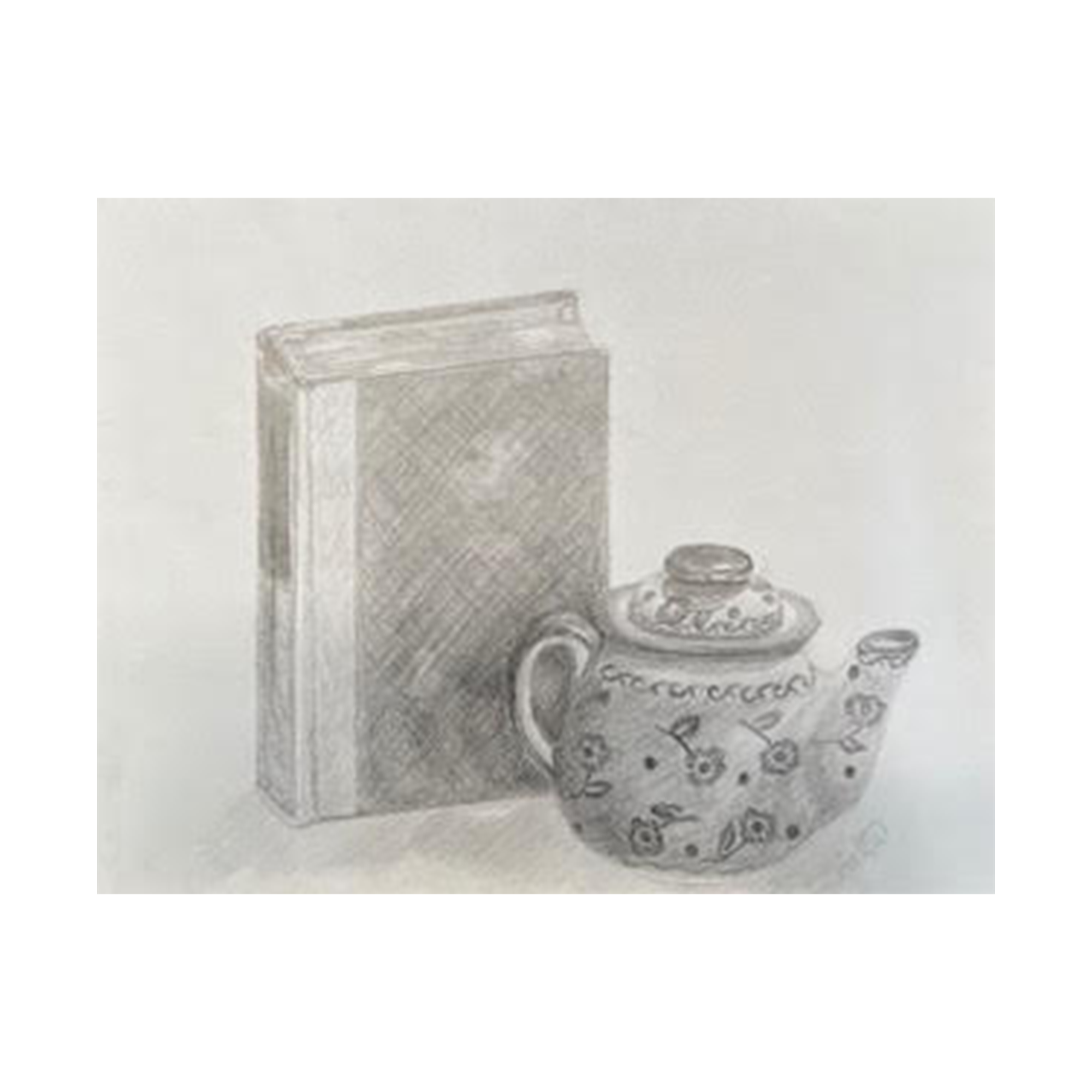 Book and Teapot