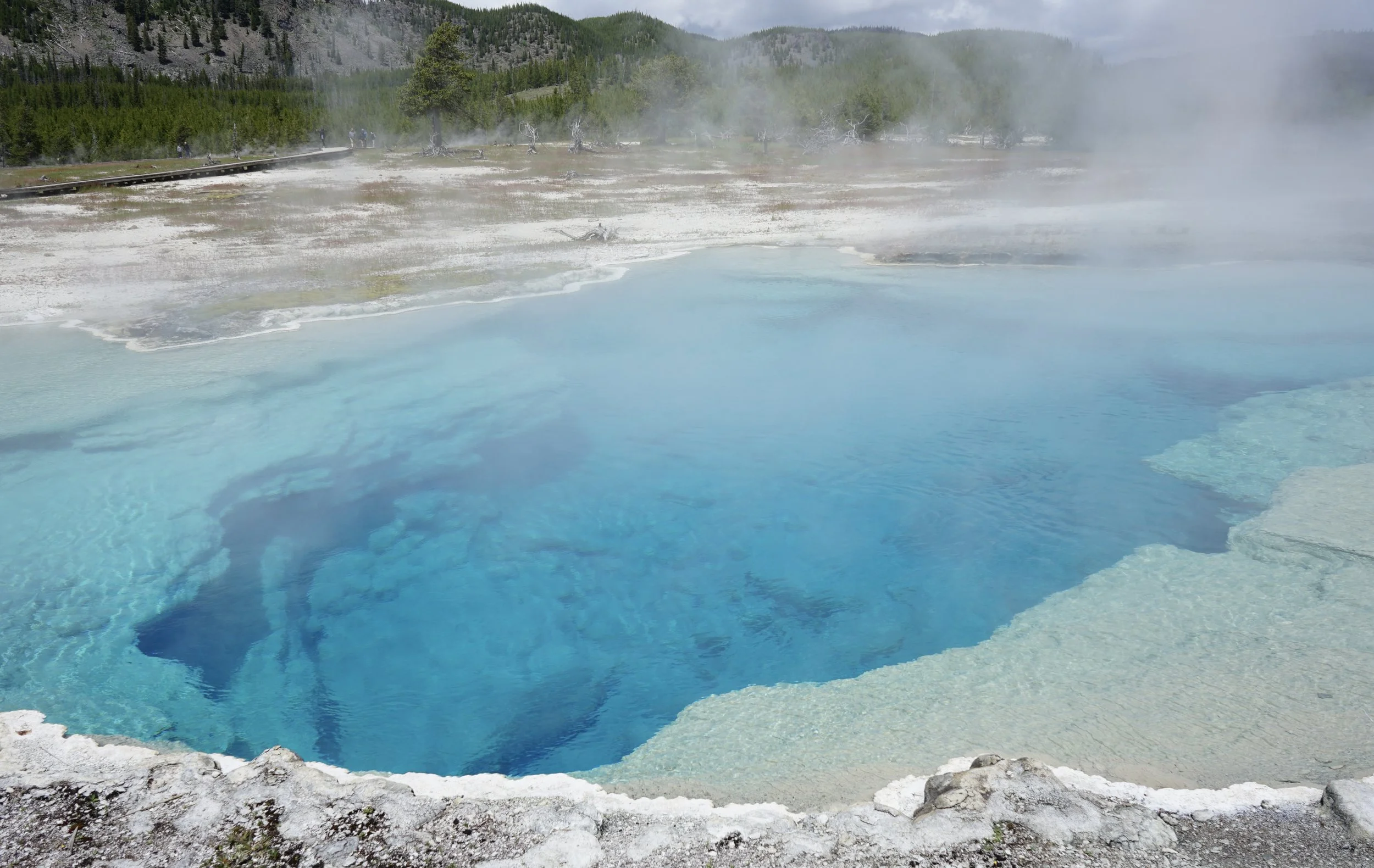 Sapphire Pool, Yellowstone National Park