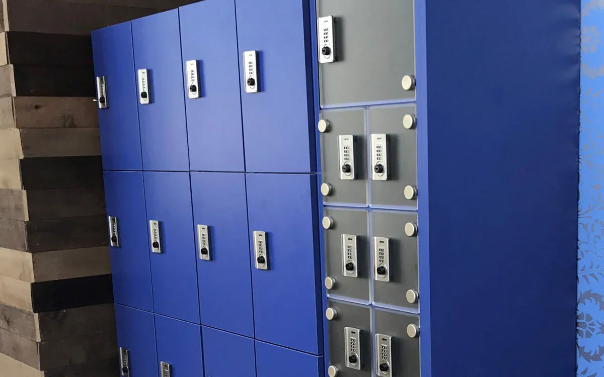 OMS Combi: a mechanical combination lock built for wet change rooms