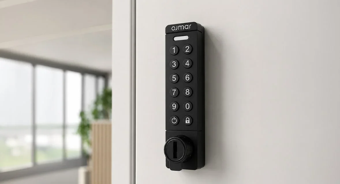 OGS 10 keypad camlock: keypad access without new doors