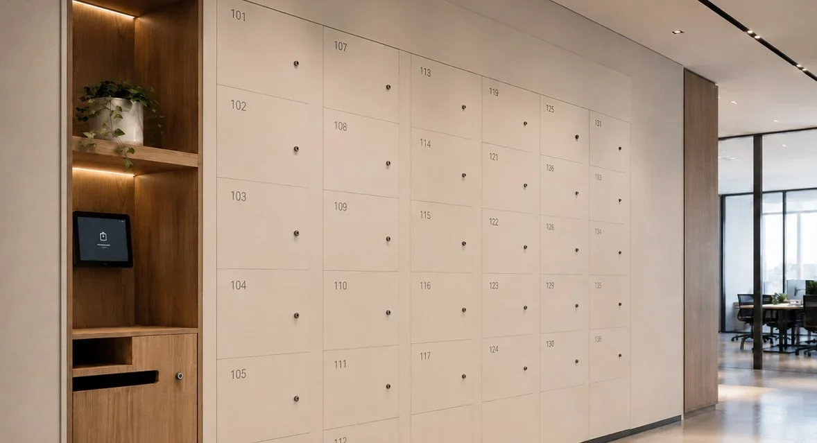OTS 10 (Basic): RFID locker access with the card users already carry