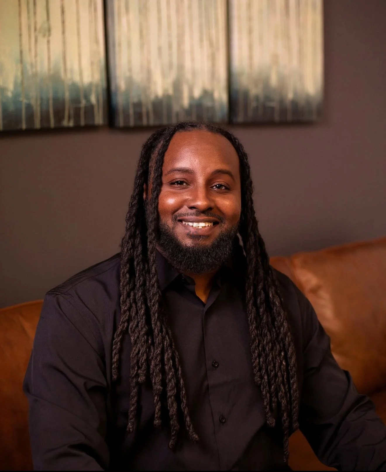 A portrait of Antwan Harvey.