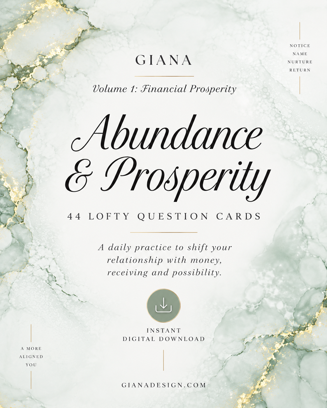 Abundance & Prosperity Deck | Volume One: Financial Prosperity