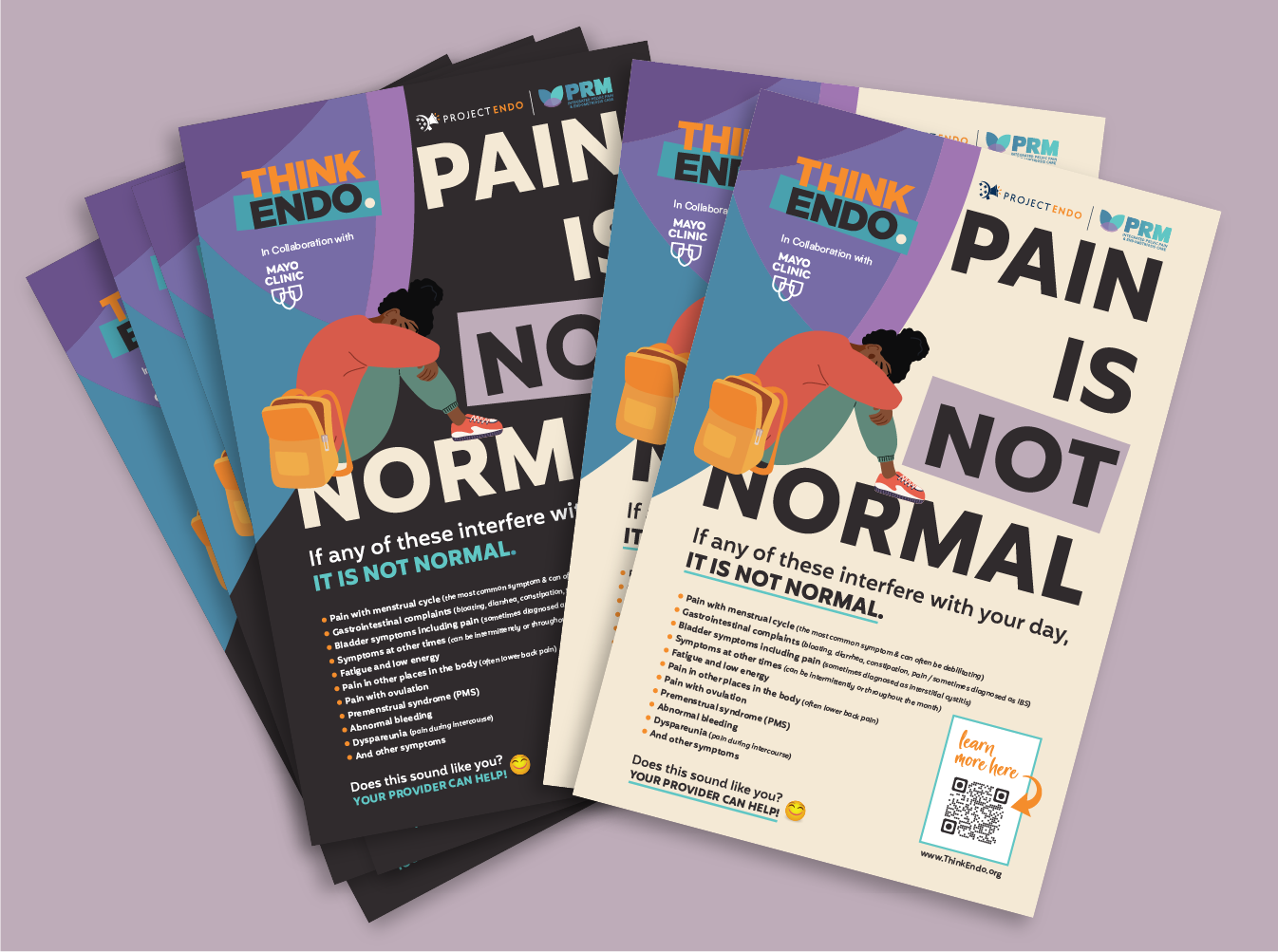 "Pain is NOT Normal" POSTER 11 x 17"
