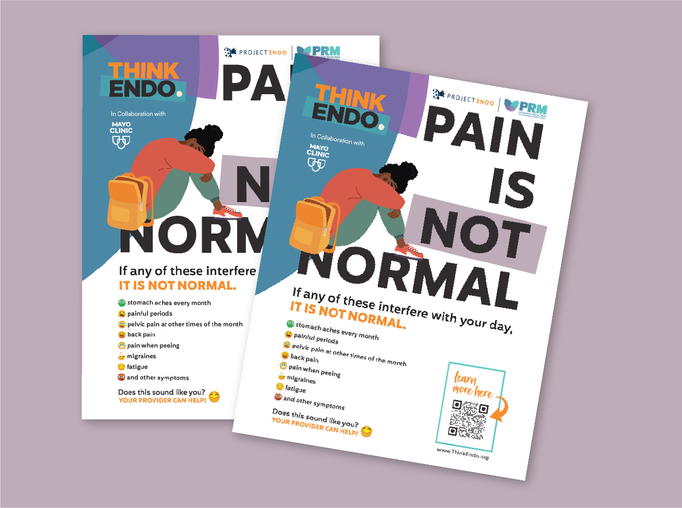 FLIER 8.5x11" - Pain is NOT Normal