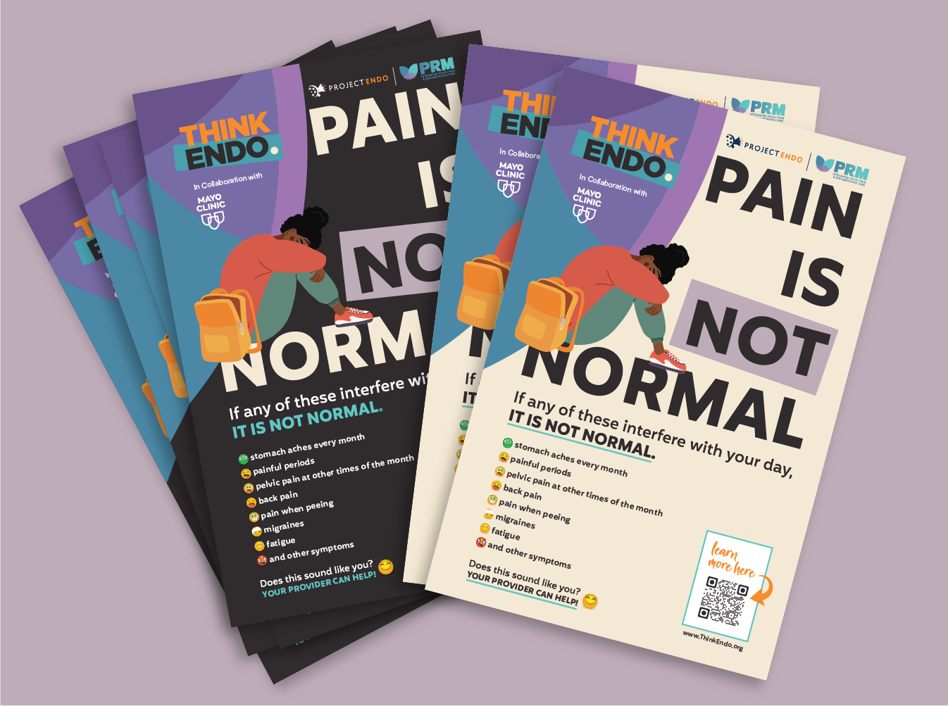 "Pain is NOT Normal" POSTER 11 x 17"